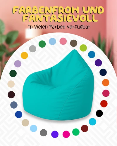 PatchHome Sitzsack XL- Jumbo Sitzkissen Bodenkissen Kinder und Erwachsene - Bild 172 von 203