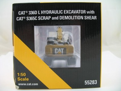 Norscot 1:50 Model 55283: CAT 336D L Hydraulic Excavator w/ S365C