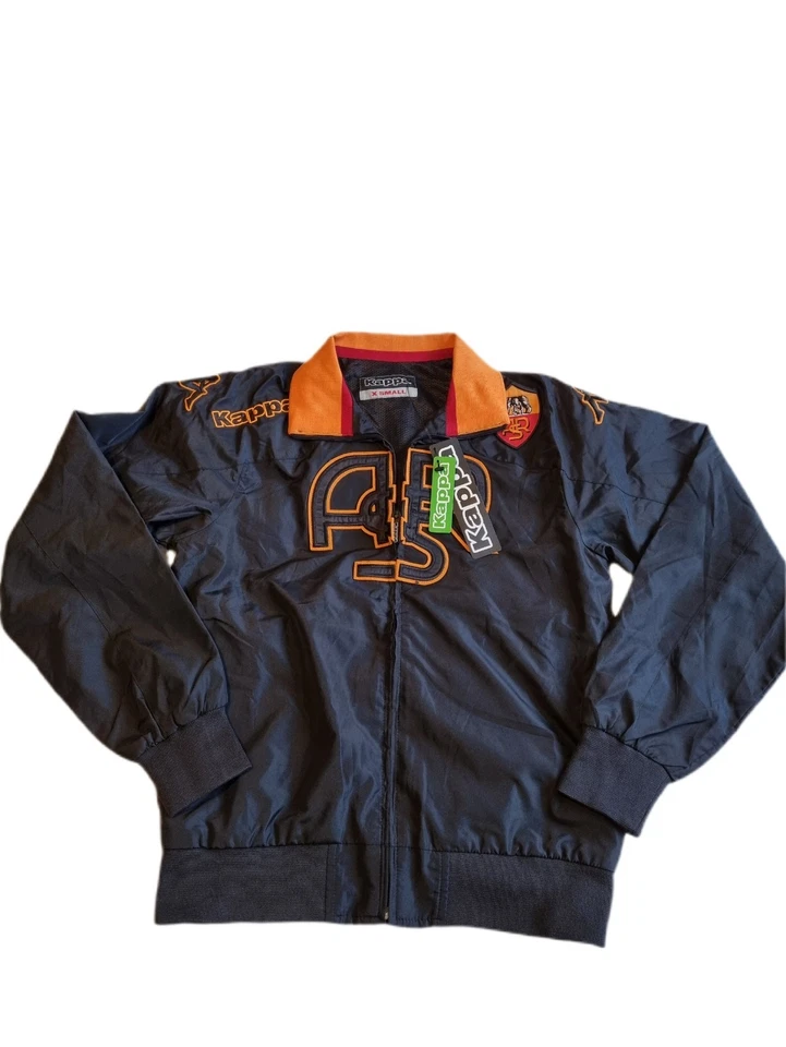 BNWT Boys Kappa AS Roma Tracksuit Jacket 2011/12 season - Image 3 of 4