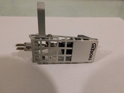 Thorens TD-150 Headshell with Shure M44E Cartridge and Stylus Tested & Working