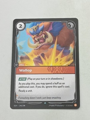 Riftbound: League of Legends TCG Einzelkarte Wallop NM