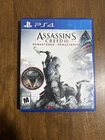 Assassin's Creed III Remastered PS4 Ubisoft Enhanced Graphics Bonus Game Blu-ray