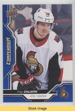 2018-19 Upper Deck Compendium Blue Filip Chlapik #283 READ o1h