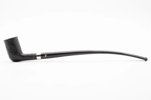 PETERSON CHURCHWARDEN SANDBLASTED DUBLIN BRIAR PIPE pfeife *no filter*