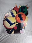 VTG Miller Lite Beer Pool Table Billiards Balls Large Metal Tin Hanging Bar Sign