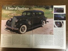 Misc 7236 Article Drive Report 1936 Packard 120 B Touring Sedan 6 Page Misc 7236 Article Drive Report 1936 Packard 120 B Touring Sedan 6 Page