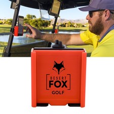 Desert Fox Golf Phone Caddy in Red - Golf Phone Caddie Smart Phone Holder