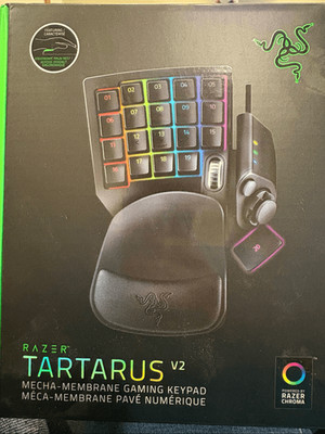 Razer Tartarus V2 Mecha-Membrane Gaming Keypad RGB Chroma Programmable Keys RZ07