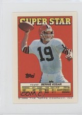 1988 Super Star Sticker Back Cards Bernie Kosar Gary Clark Garin Veris #13 0au4