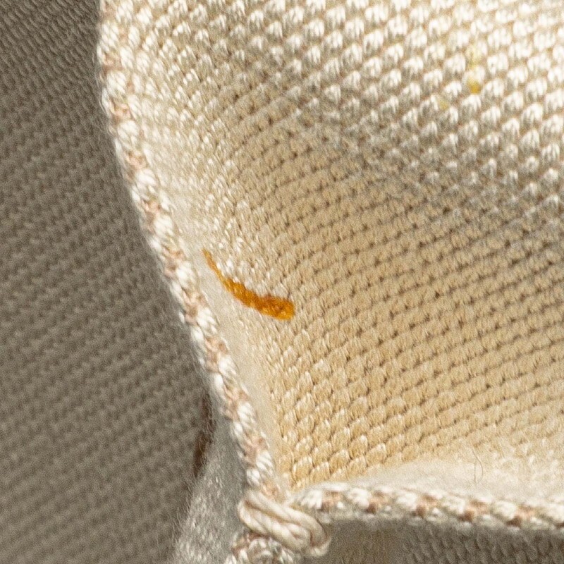 Prada Canapa M Handbag Tote Bag BN1877 Ivory Canvas Ladies PRADA Used from japan thumbnail 4