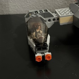 LEGO Star Wars B-Wing Fighter (6208) 2006 100% Complete w/ both Minifigures