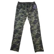 BYLT Weekender Pants Men's Large Forest Camo Stretch Joggers Athletic Fit NWT