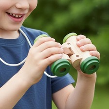 Kinderfernglas, Spielzeug, sto&szlig;festes Teleskop f&uuml;r Geschenke, Autofahrten,