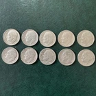 Lot of 10 Silver (90%) Roosevelt Dimes - Pre-1965 Junk Silver