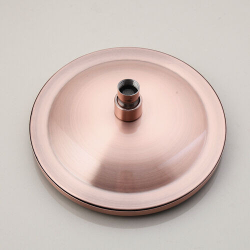 Antique Copper Shower Faucet System Rain Shower Head 3-Way Mixer Wall Mount Set - Picture 6 of 12