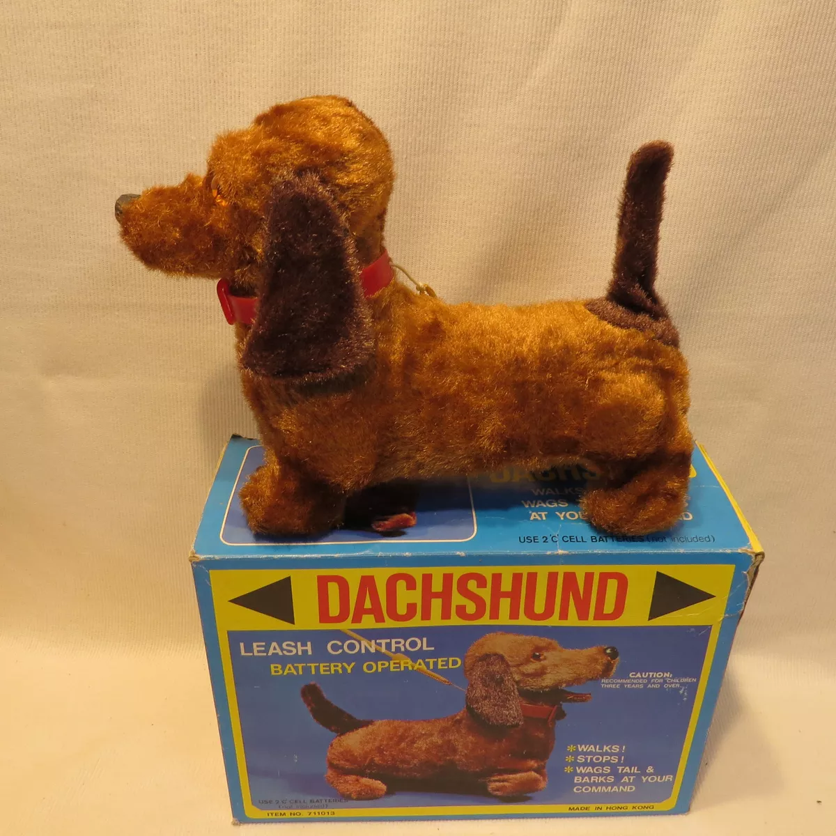 Walking clearance dachshund toy