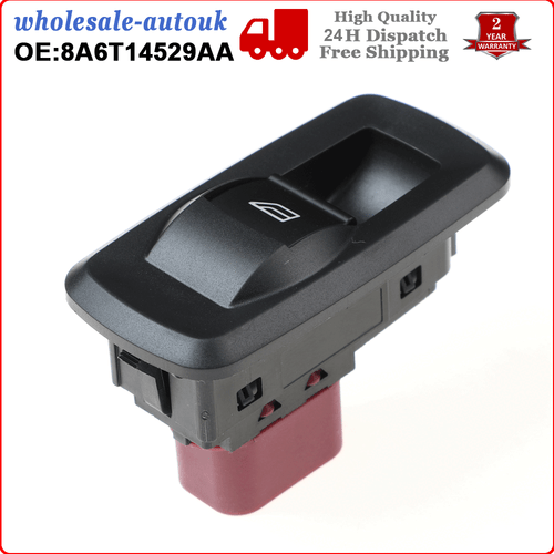 FOR FORD FIESTA MK7 2009 - 2012 FRONT DOOR PASSENGER SIDE WINDOW CONTROL SWITCH - Picture 7 of 9