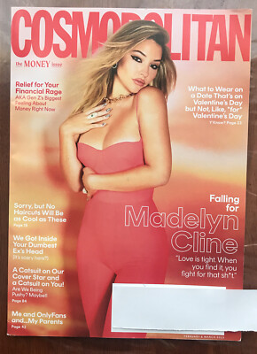 Cosmopolitan Magazine March 2023 Madelyn Cline Bretman Rock Anna Kendrick