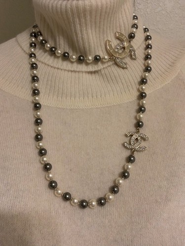 New Chanel Pharrell Pearl Crystal CC 