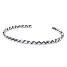 MODA Trollbeads Bangle a Spirale in Argento L- TAGBA-00010