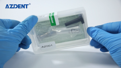 AZDENT Dental 1:1 Slow Low Speed Handpiece Contra Angle Push Button Handpiece - Video 1 of 1