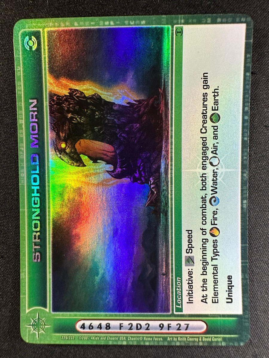 Chaotic Stronghold Morn 229/232 DOP 1st Edition Super Rare