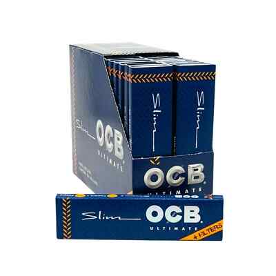 OCB ULTIMATE Connoisseur Premium Kingsize Rolling Paper & Filter Paper + Tip