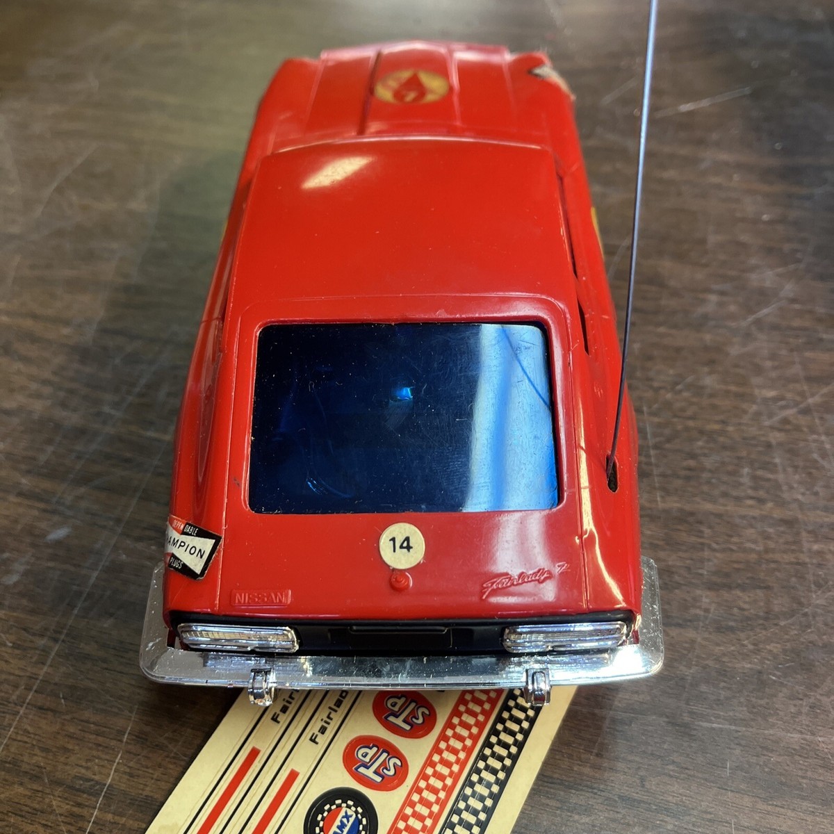 Nikko Deluxe Semi-Deluxe Radio Control Fairlady Z Car W/BOX