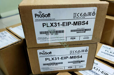 1PC Prosoft PLX31-EIP-MBS4 EtherNet/IP to 4 Port Serial Modbus Gateway NEW