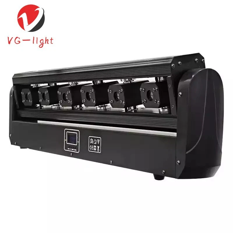 Disco Stage 500mw 6 Eyes Laser Bar Light Rbg Beam Moving Head Light for Dj Club - Image 2 of 4