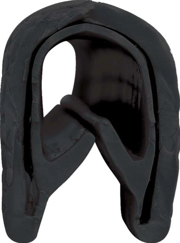 Moldura de puerta negra enrollable OER 20' 1961-72 Buick Chevy Olds Pontiac Foto 3 de 4