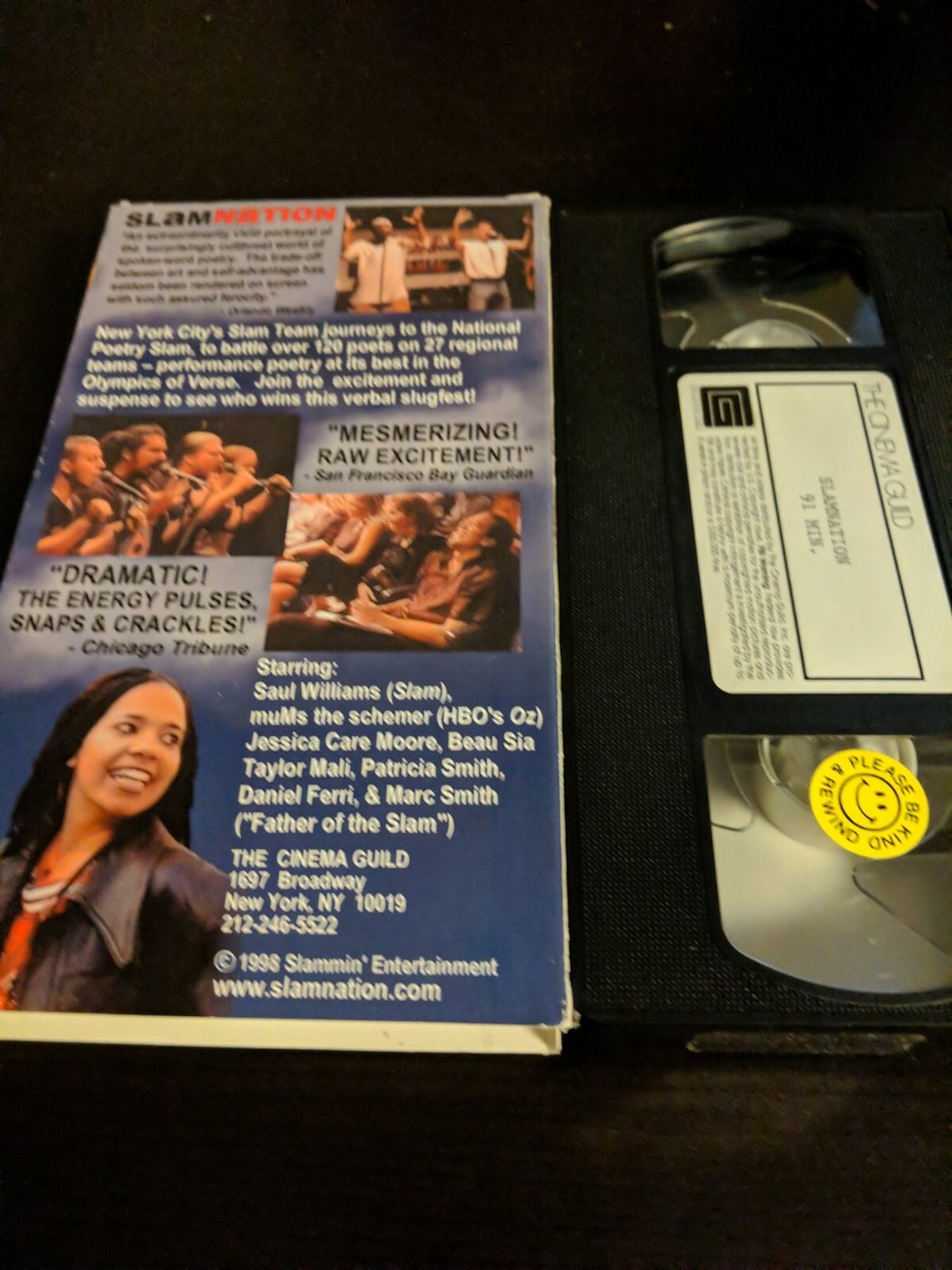 SlamNation (VHS, 1998) Slam Nation - National Poetry Slam