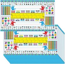 Pack of 36 Desk Kindergarten Name Tags Classroom Desks Self Adhesive Nameplate