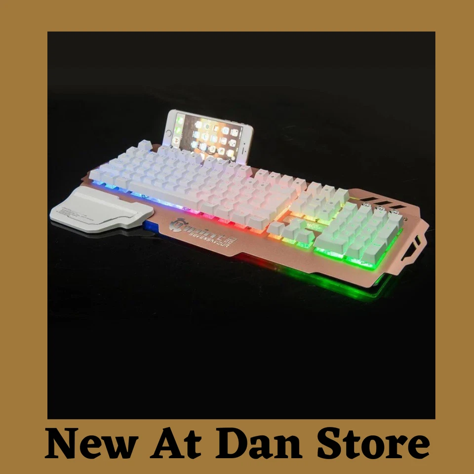 Get the Best of Both Worlds with Metal Gaming and Office Backlit Keyboard - Image 3 of 4