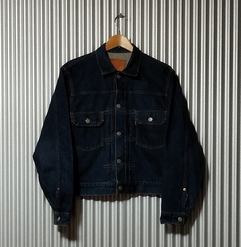denim jacket 50s Reprint Tracker jacket 