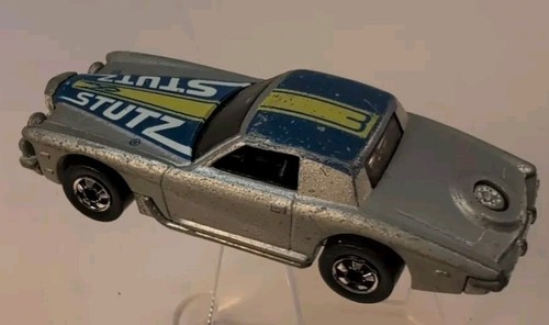Vintage 1979 Hot Wheels Stutz Blackhawk #1126 Diecast Car Silver 1:64 Hong Kong - Picture 4 of 14