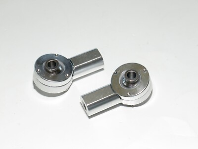 YY-MADMAX HPI KM ROVAN BAJA 1/5 5T 5B REAR UPPER ALUMINUM A-ARM ENDS SILVER
