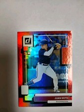 2022 Panini Donruss - Variation Holo Pink Dark Blue Jersey #225 Juan Soto (JGA)
