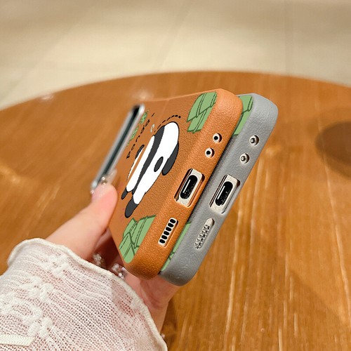Magnetic Leather Cute Case For Samsung Galaxy Z Flip6 Flip5 Flip4 Magsafe Cover - Picture 11 of 16
