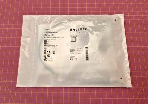 Balluff Capacitive BCS012T (BCS R08RRE-PSM80C-EP00,3-GS75) New + Original Packaging