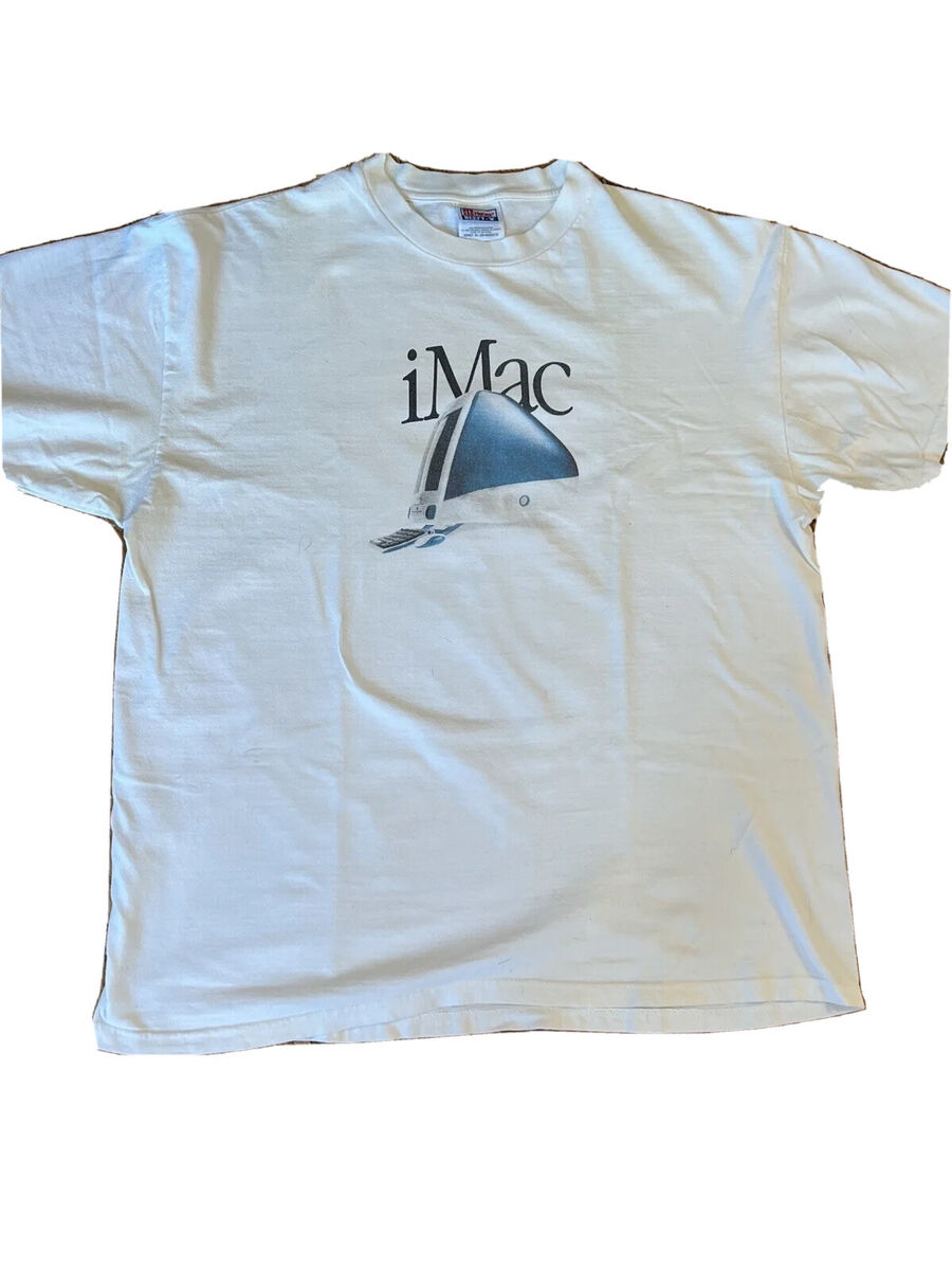Vintage 90's iMac t shirt Think Different XL computer 100 Vintage 90's iMac t shirt Think Different XL computer 100
