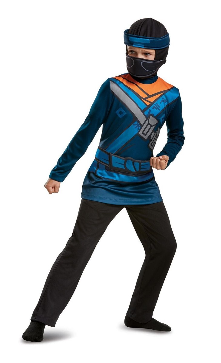 Ninjago Traje De Ninja Azul Niño Lego Ninjago Jay Disfraz Niños