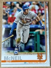 JEFF McNEIL 2019 TOPPS Rookie Card #281 NM-MT Condition