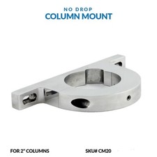 Billet Universal Steering Column Keyed No Drop Mount - 2 Column