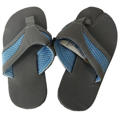 Schockiert Jungen Sandalen ZTB-3002 / ein Grauer / Blau, Klein 11-12