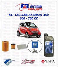 KIT TAGLIANDO SMART 450 (600cc - 700cc) (BENZINA) 3 FILTRI + 3 OLIO OPEL 10W40