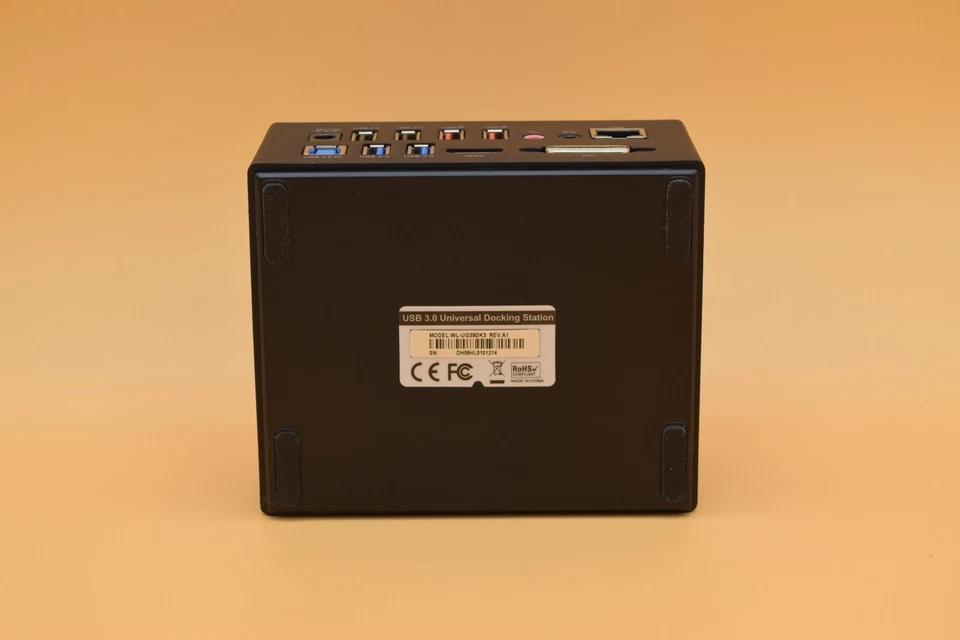 Estación de Acoplamiento Universal Wavlink WL-UG39DK3 USB 3.0 HDMI con Paquete de Cable de Alimentación Foto 3 de 4