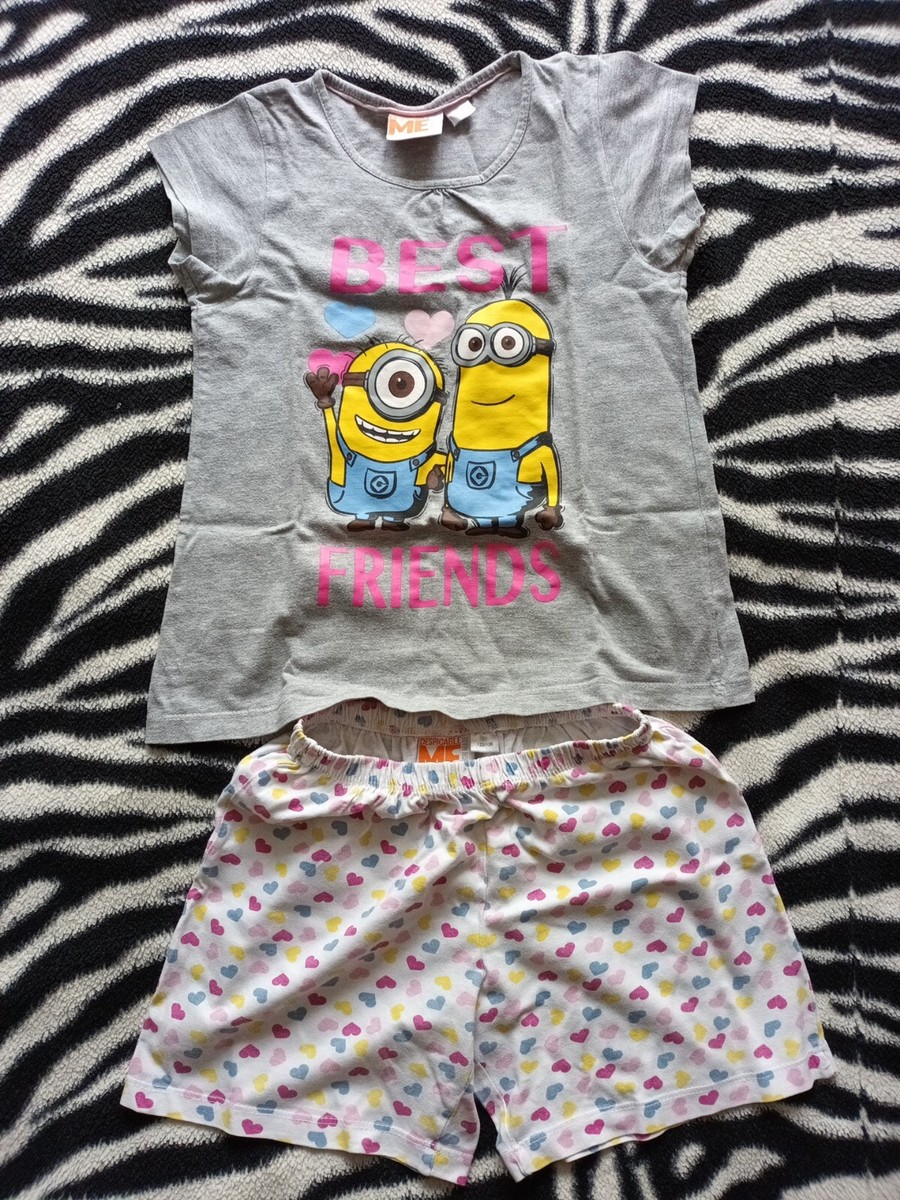 Minion Girls Short Pyjamas 122/128cm