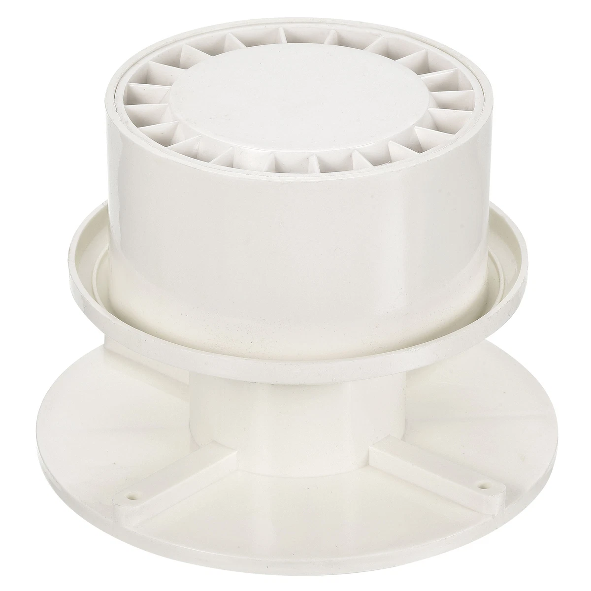 54mm OD Insert Floor Drain PVC Removable Grate Cover Strainer Kit