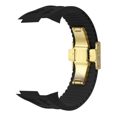 Luxury Carbon Fiber Case Rubber Strap Mod Kit For Apple Watch Ultra 3/2/1 49 mm